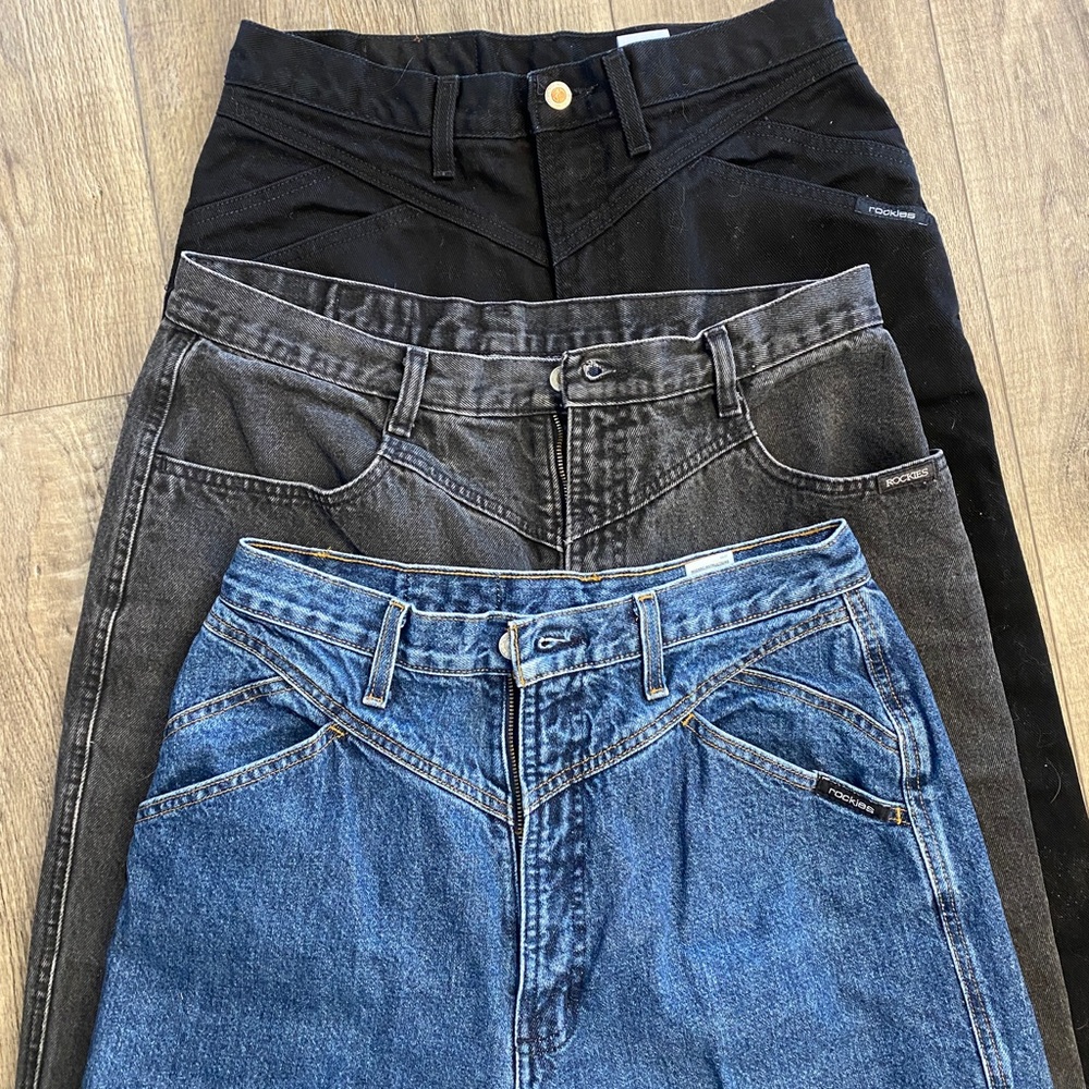 • PRISTINE ROCKIES •Rocky Mountain Blue Jeans
